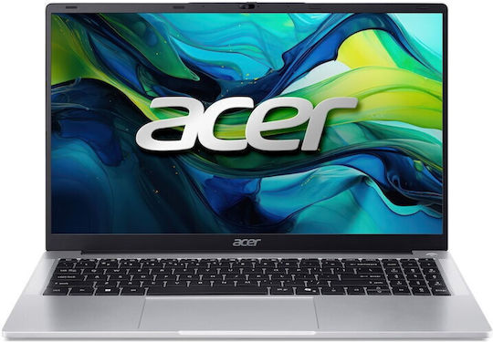 Acer Aspire Lite 15 15.6" IPS FHD (Celeron-N4500/8GB/256GB SSD/No OS) Silver (International English Keyboard)