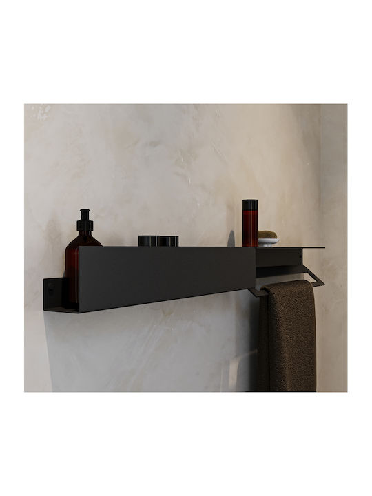 Verdi Grey Bathroom Shelf