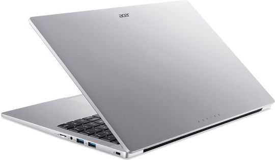 Acer Aspire Lite 15 15.6" IPS FHD (Celeron-N4500/8GB/256GB SSD/No OS) Silver (International English Keyboard)