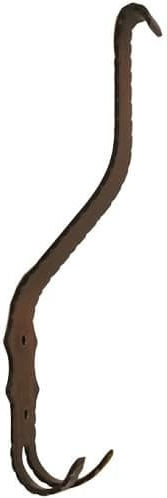 Galbusera Antike Wandhalterung Metall 2 Haken Kupfer 4.4x7.5x23.2cm