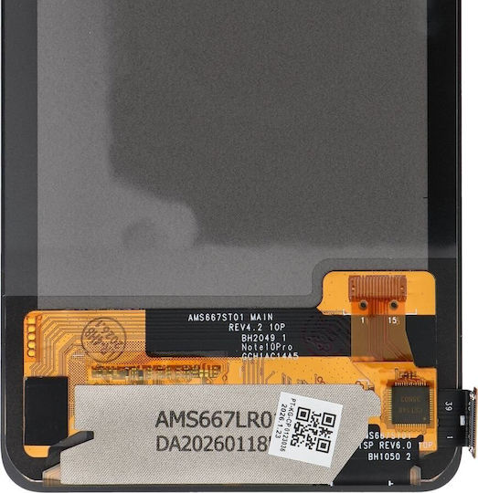 Ersatzbildschirm Fixcell Mit Touch-Mechanismus Für Redmi Note 10 Pro 4g / 11 Pro / 12 Pro 4g Schwarz