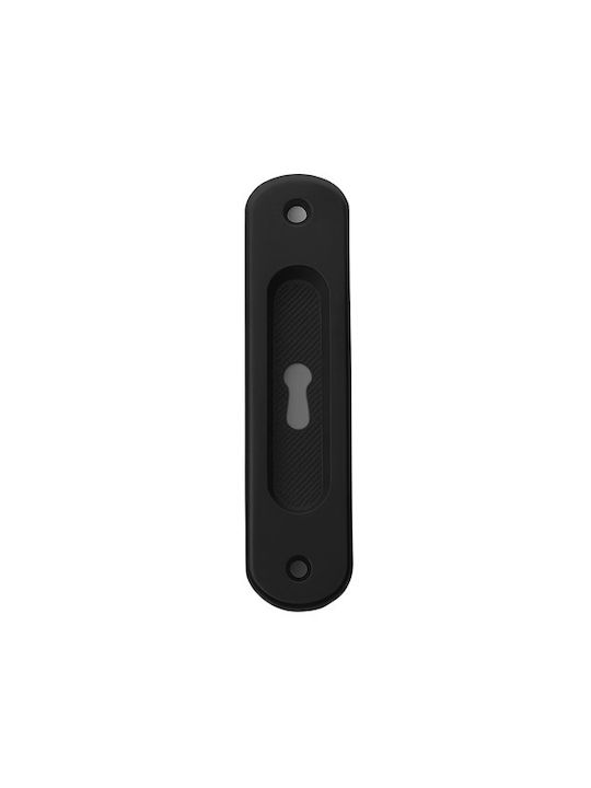 Finetto Mâner ușă cu gaură de cheie Inox 102-1139###NIK