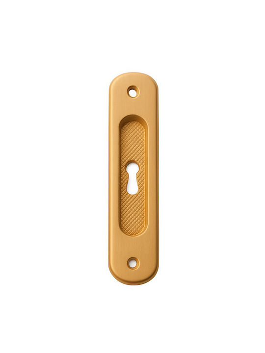 Finetto Mâner ușă cu gaură de cheie Inox 102-1139###NIK