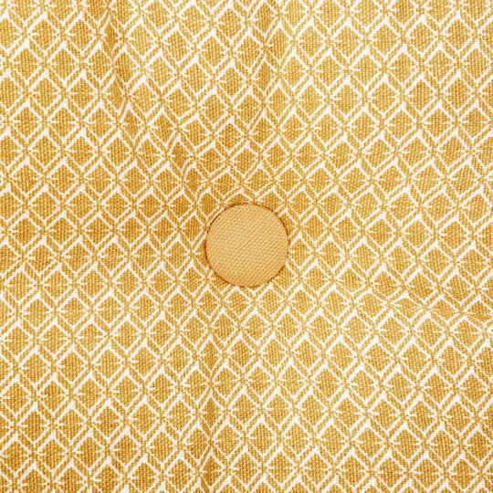 Atmosphera Garden Chair Cushion Otto Yellow 40x40cm