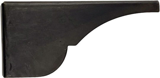 Besana Metallic Corner Shelf Black 90x43mm 6008-ANTIKE-MAURO-DEKSIA