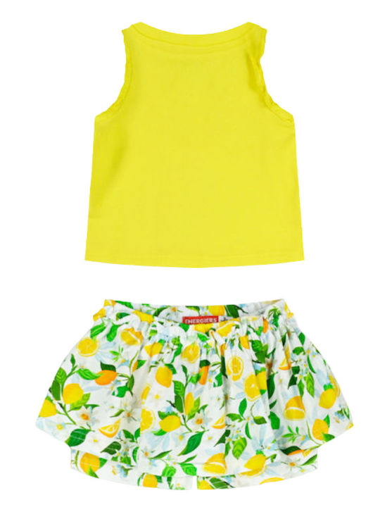 Energiers Kids' Set with Skirt Summer 2pcs Multicolour
