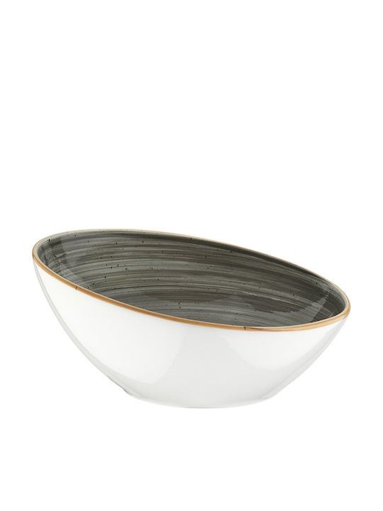 Bonna Space Porcelain Salad Bowl White 22x22cm
