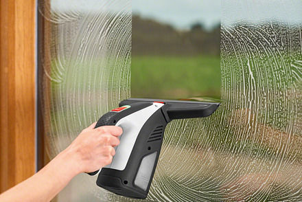 Bosch GlassVac Battery Hand Window Cleaner 3.6V Black