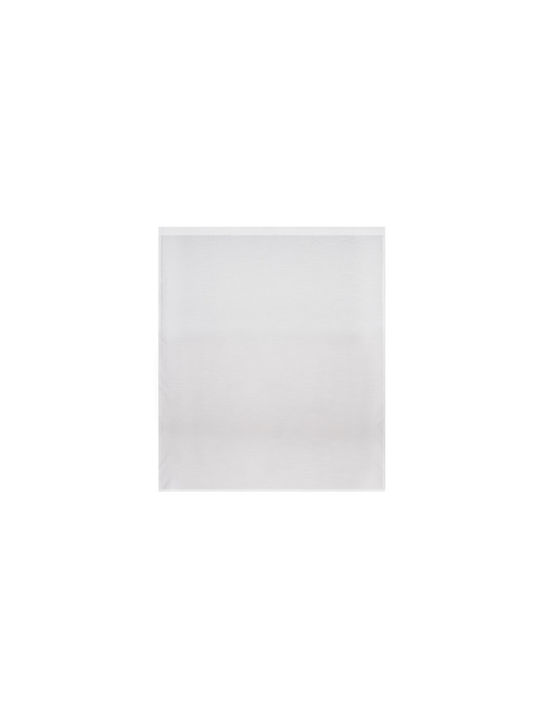 Lenjerii Deosebite Κουρτίνα με Τρέσα White 150x250εκ.