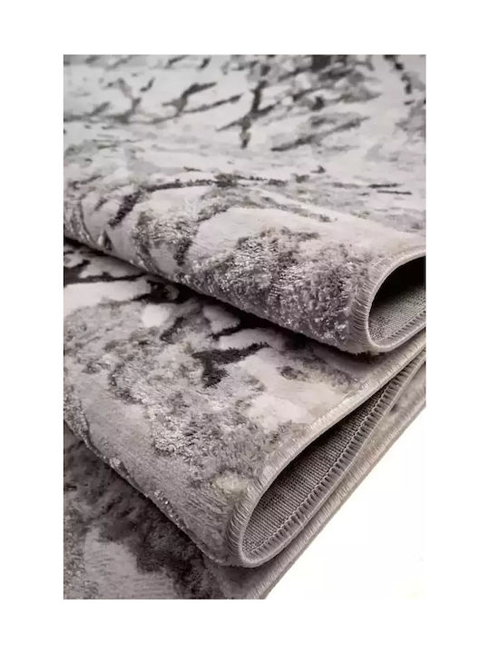 Klonaras York 5350 Modern Bedroom Rugs Set White Vizon 2004497 3pcs