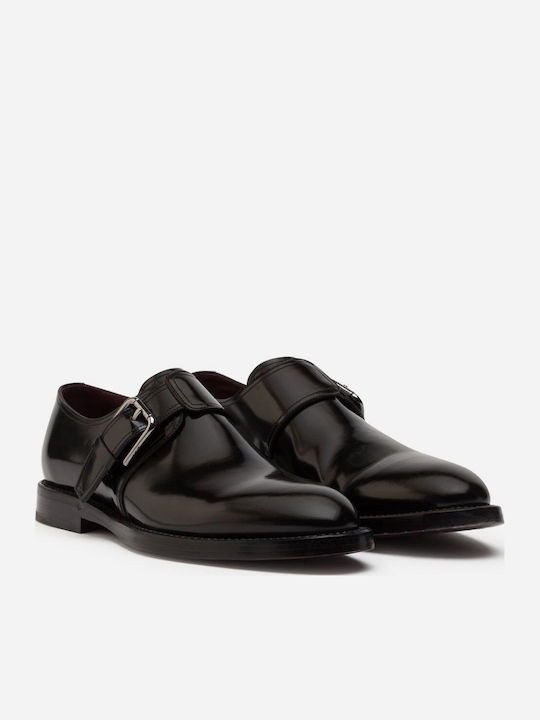 Deri Ανδρικά Monk Herrenschuhe Schwarz
