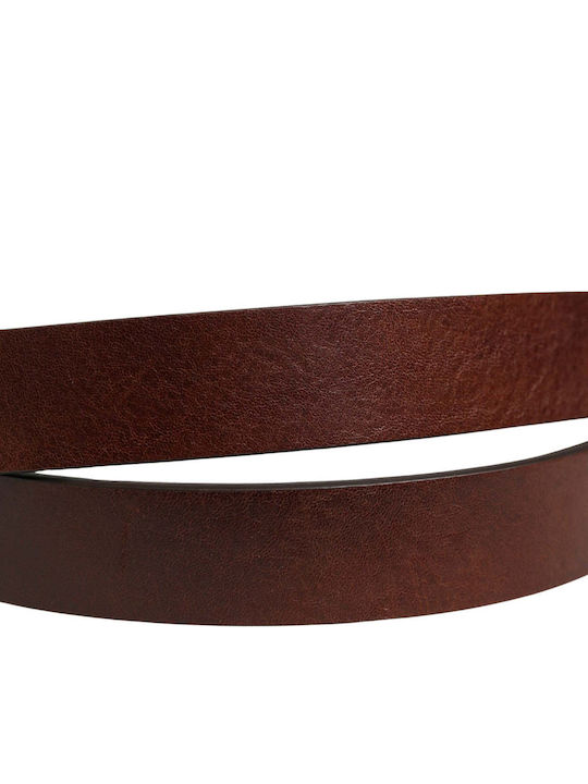 Herren Gürtel Aus Leder Braun