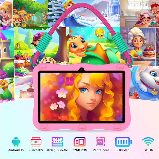 7" Tablet (3GB/32GB) Light Pink