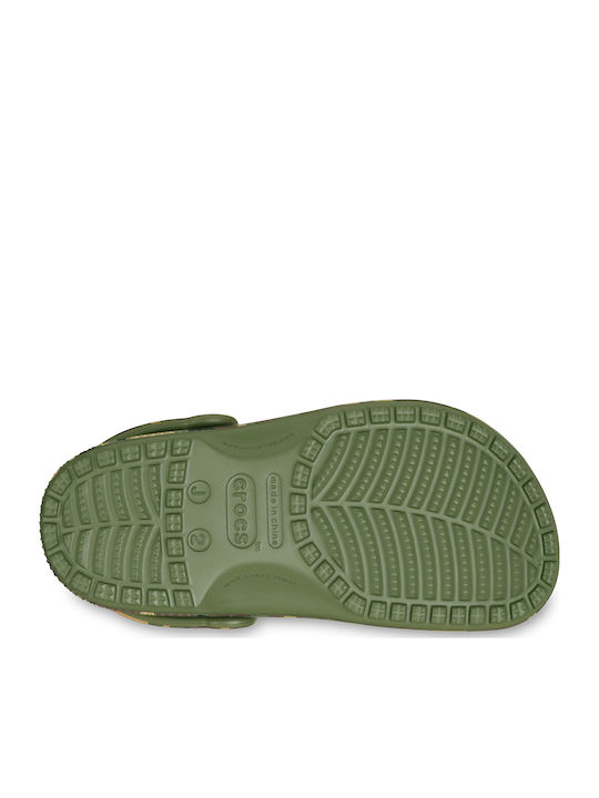 Classic Kids Anatomic Beach Clogs Green