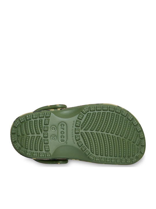 Classic Kids Anatomic Beach Clogs Green