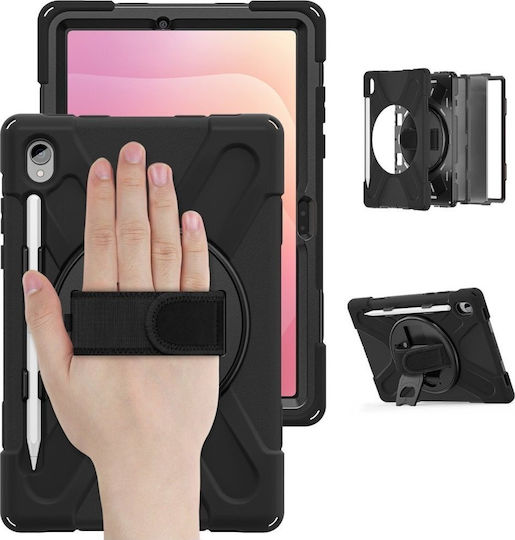 4Smarts Back Cover Ανθεκτική Μαύρη (Samsung Galaxy Tab S11)