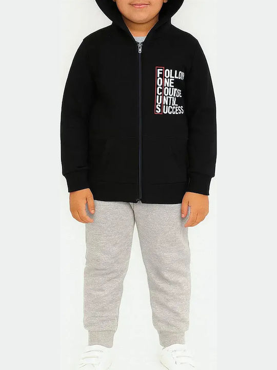 Kinder Sweatpants Set - Jogginganzug Black 2Stück