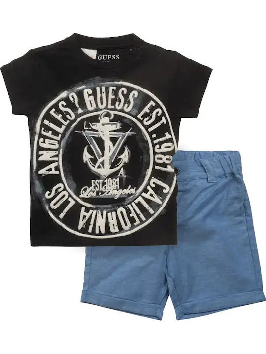 Kids Set with Shorts Summer 2pcs Dark Blue