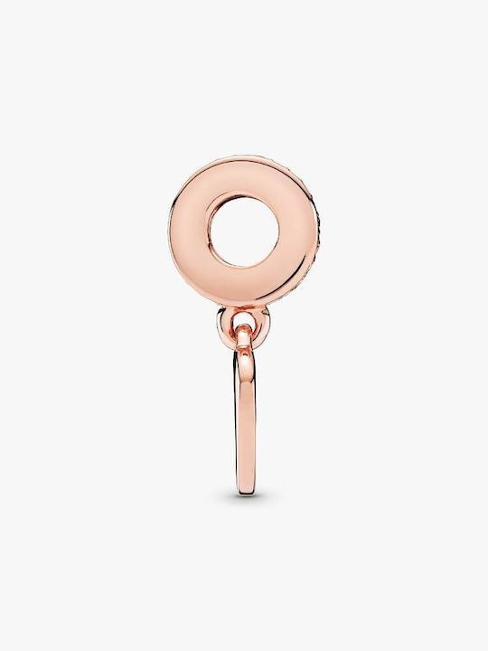 Pandora Charm Herz aus Rosa Vergoldetem Silber Rosa
