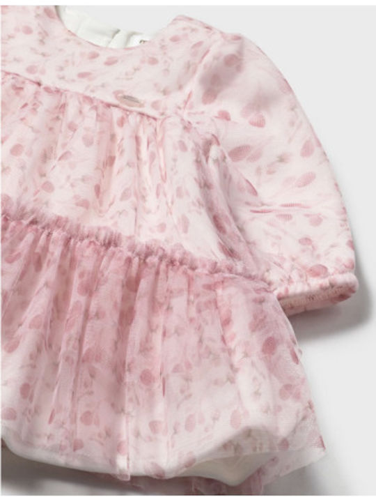Rochie pentru Copii Mânecă lungă Din tul Rose Petal