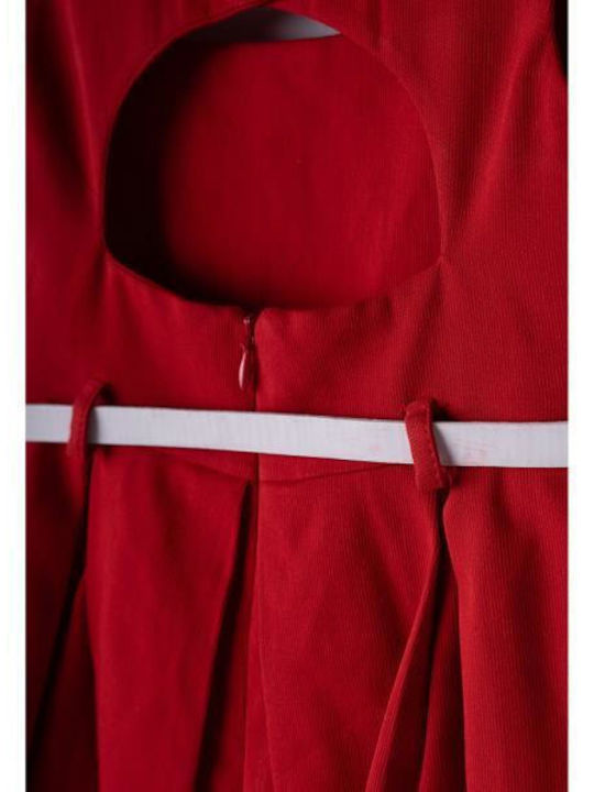 Children's Dress Sleeveless Red