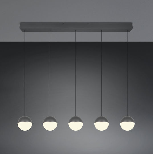 Trio Lighting Senta Gray Ceiling Light