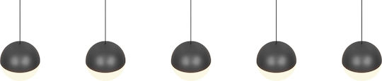Trio Lighting Senta Gray Ceiling Light