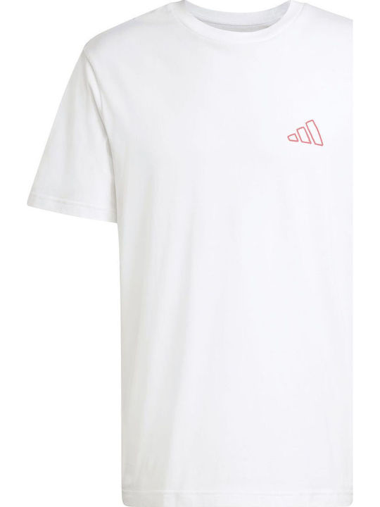 adidas T-shirt Λευκό