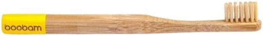 Boobam Brush Style Παιδική Οδοντόβουρτσα για 3+ Χρονών Yellow