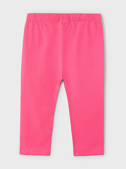 Kids Legging Capri pink fuchsia