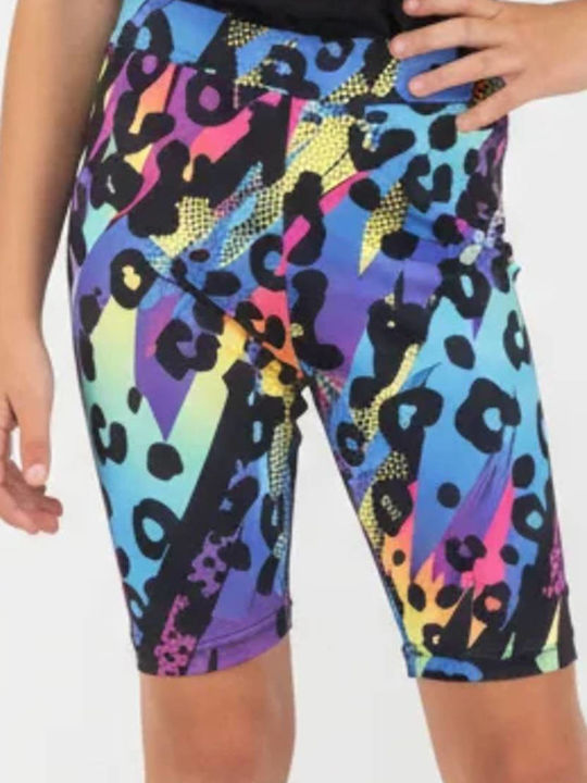Kids Legging Cycling Short Purple