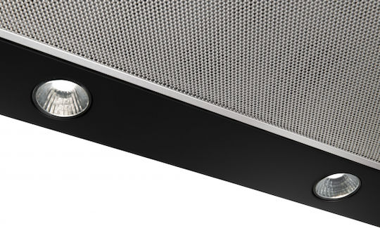 Amica Retractable Vent Hood 59.8cm Black