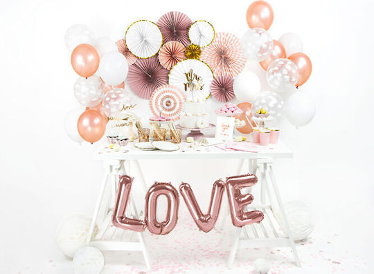 Valentinstag Luftballon Rose Gold 35cm