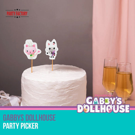 Gabby's Dollhouse Sweets Decoration for Party 12 Pieces
