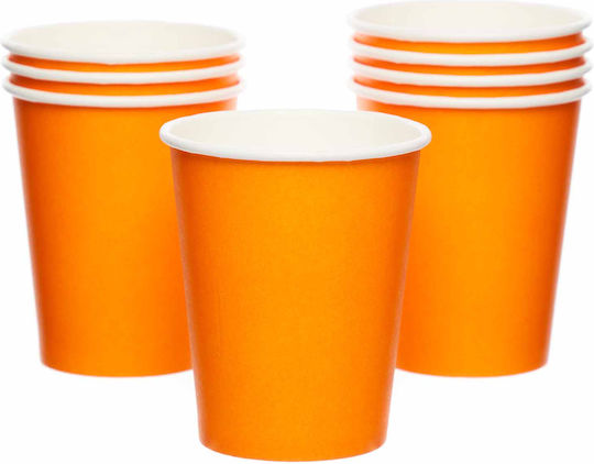 Pumpkin Glass for Party Halloween 8 Pieces
