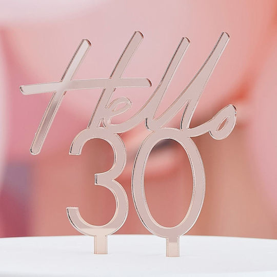 Hello 30 Διακοσμητικό Γλυκών για Party