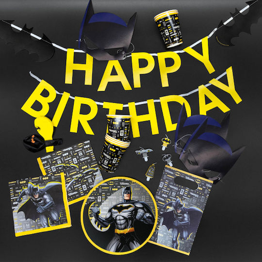 Batman Figure Birthday Candles 4 Pieces