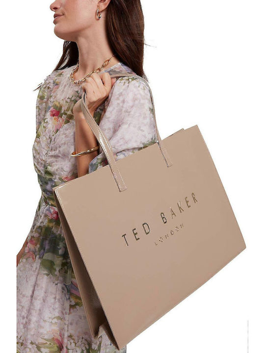 Extra Large Icon Women's Tote Bag Beige