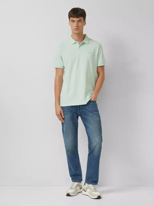 Polo Herrenbluse Hellgrün