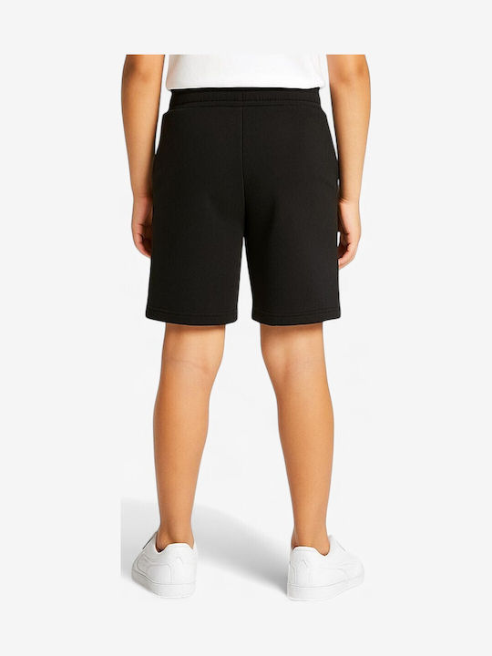 Sportliche Kinder-Shorts/Bermudas Power Graphic Schwarz