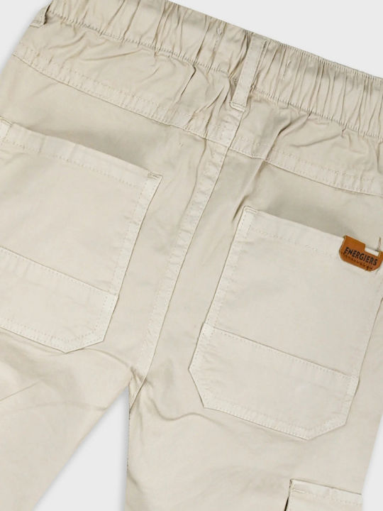 Kids' Cargo Pants Vanilla