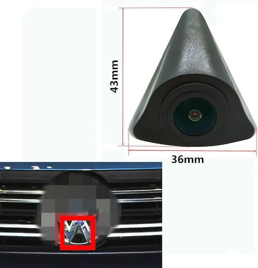 Digital IQ Cameră Qs8012 AHD-NTSC Cameră Frontală VW Passat Mod 2012-2016