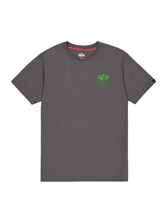 T-Shirt Vintage Graues Herrenbluse