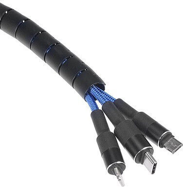 Powertech Plastic Cable Tie 20mmx20mm In Black Colour 1 Piece TIES-083