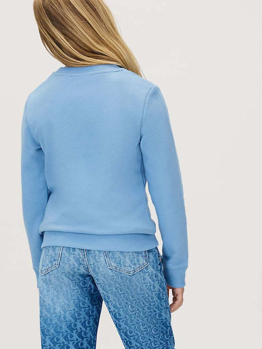 Kinder-Sweatshirt Blue Monogram