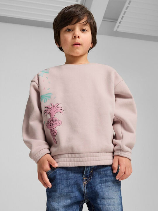 Kinder-Sweatshirt Lila X Trolls