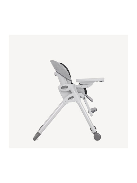 Joie Mimzy Recline Αναδιπλούμενο Καρεκλάκι Φαγητού 2 in 1 με Ρυθμιζόμενο Ύψος Hazelnut