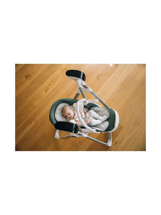 FreeOn Oli Deluxe Foldable Baby Highchair 2 in 1 Green
