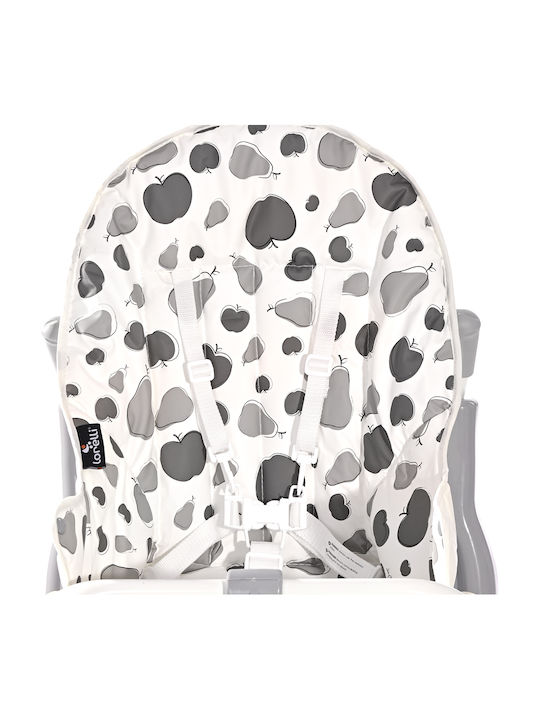 Lorelli Marcel Foldable Baby Highchair with Adjustable Height Gray Sleeping Bear