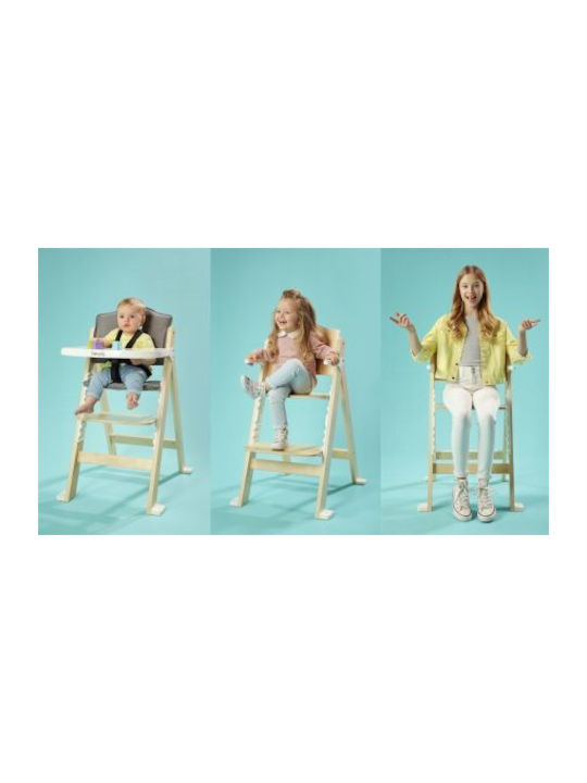 Lionelo Floris Baby Highchair 3 in 1 with Adjustable Height White